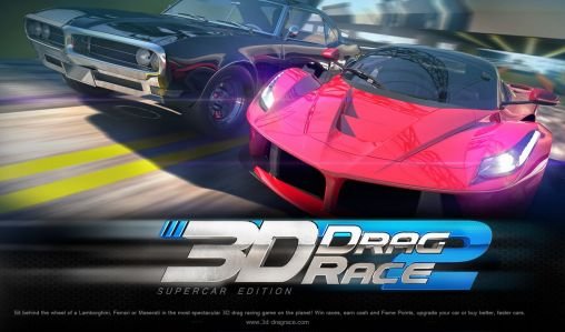game pic for Drag race 3D 2: Supercar edition